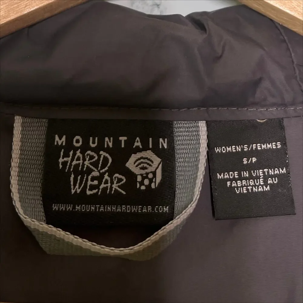 Mountain Hardwear Finder Parka Rain Jacket Tan Brown Women's Small - Picture 5 of 8